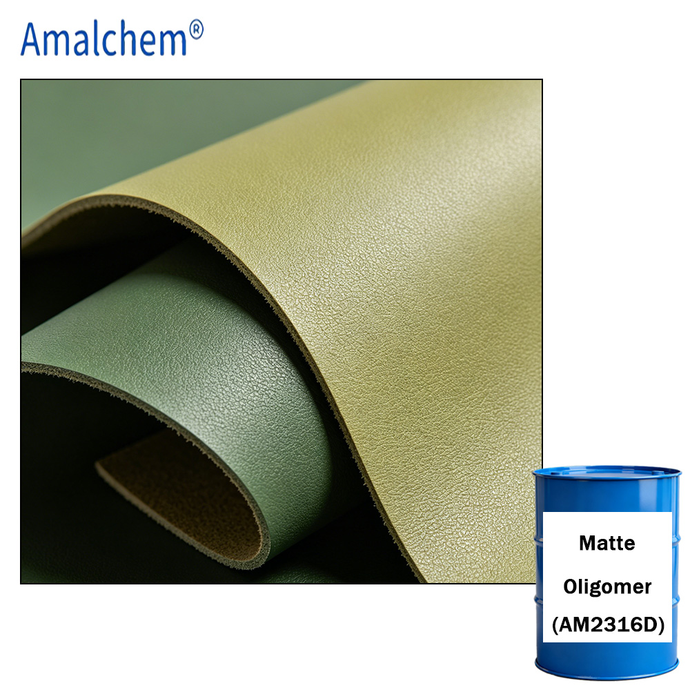 Hydrophobic & Scratch-Resistant UV Matte Resin – AM2316D for Leather & Nail Gel Coatings
