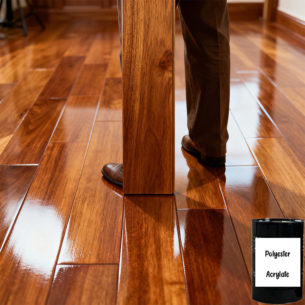 AM3202 Polyester Acrylate Oligomer – Fast Curing, Low Viscosity & Good Flexibility for Paper, Ink & Wood Coatings