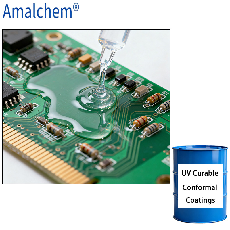 Durable & Low Surface Tension UV Dual Cure Fluorocarbon Resin for Reliable Conformal Coatings