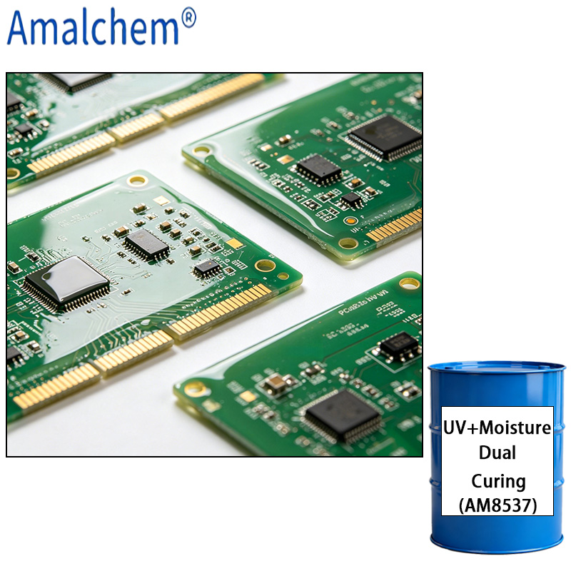 AM8537 Dual-Cure Conformal Coating Resin – Superior Adhesion, Thermal Cycling & Yellowing Resistance