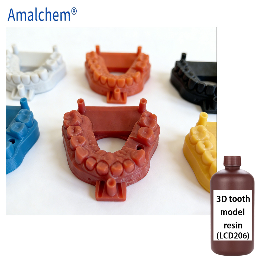 Professional High Precision 405nm Dental Model 3D Printing Resin for Crowns