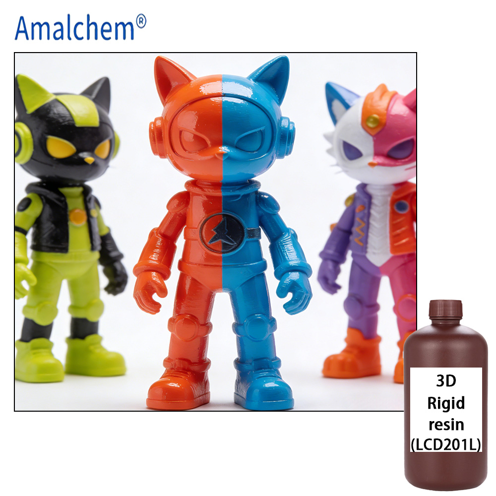 3D Printing Light-Curing Rigid Resin Excellent Hardness, High Resolution and Form Ability