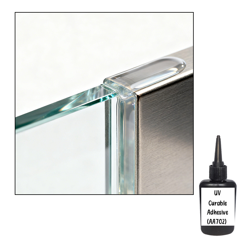 Factory Direct Strong UV Curable Adhesive UV Curing Glue for Glass to Metal (AA702)