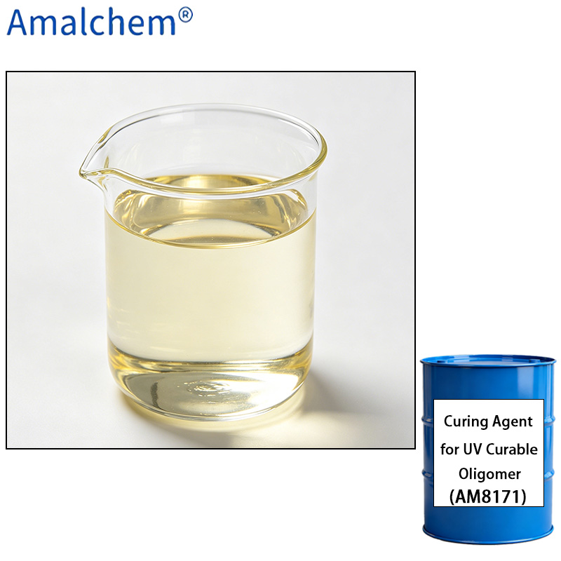 AM8171 UV Resin Curing Agent: Low Shrinkage, High Hardness & Superior Yellowing Resistance for UV+Thermal and UV+Moisture Dual-Curing Systems