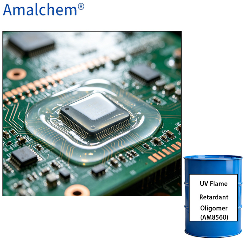 AM8560 UV Flame Retardant Resin: UL 94 V-0 Flame Retardancy for UV Curable Adhesives and Coatings