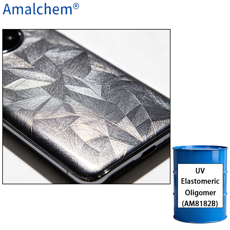 AM8182B UV Elastomeric Resin: Low-Temperature Flexibility, Excellent Surface Cure & High Elasticity for UV Varnishes, UV/LED Inkjet Inks and Plastic Coatings