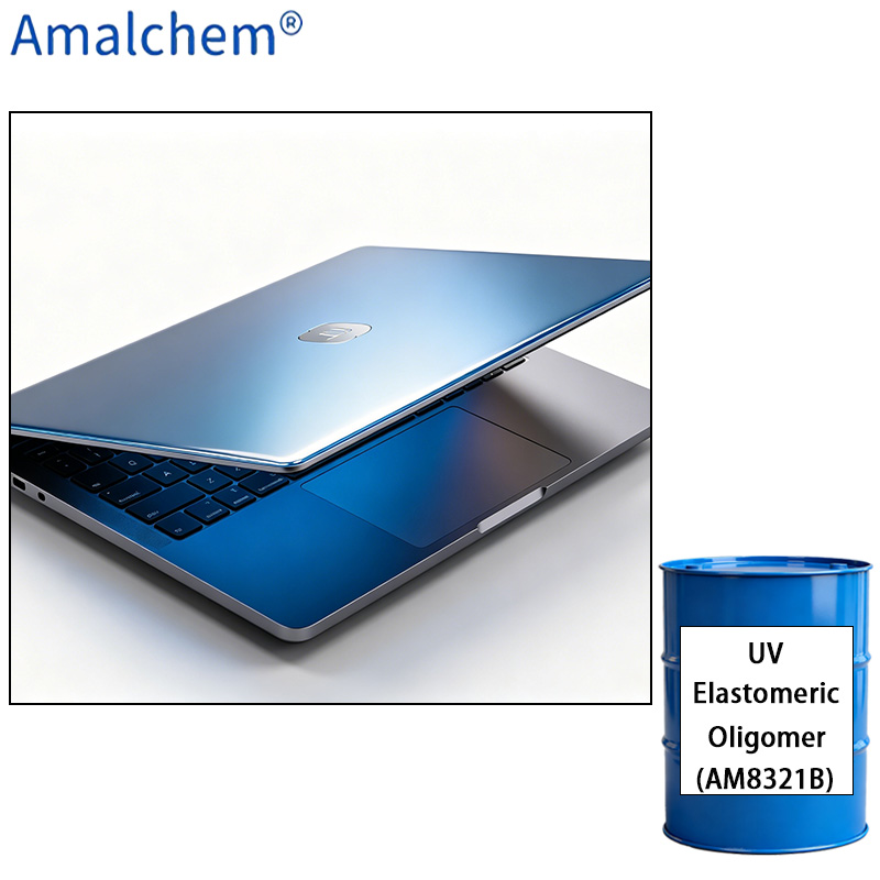 High-Elasticity UV Curable Resin AM8321B – Cold-Temperature Resistant, Fast Surface Drying & Non-Yellowing for UV Varnishes & Inkjet Inks