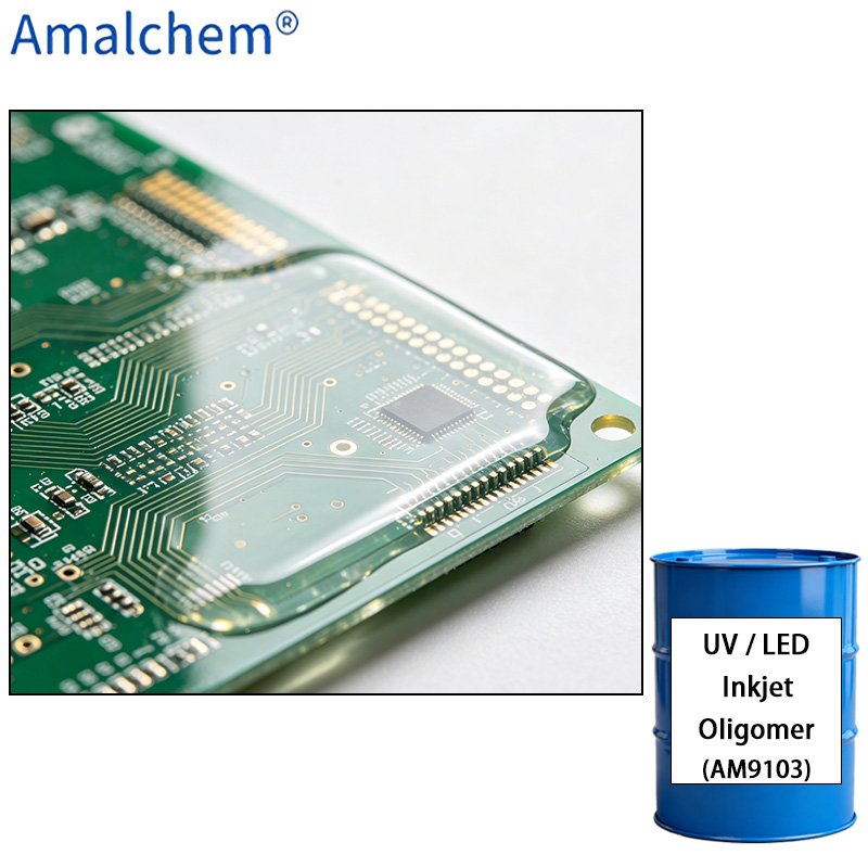 Low-Viscosity AM9103 UV Resin | Water-Resistant, Flexible & Fast-Drying for UV Inkjet, Conformal Coatings & Adhesives